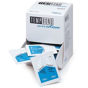 TempBond Original Temporary Cement, Unidose, 2.4 g, 50/Pk with Mixing Pad, 31377 thumbnail 17