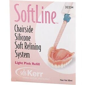 SoftLine Chairside Silicone Soft Relining Material Refill Kit, Light Pink, 50 ml Cartridge, 32234 thumbnail 19