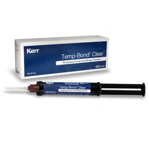 Kerr TempBond Clear with Triclosan Automix Syringe, 6 g, 33351, 1/Pk thumbnail 18