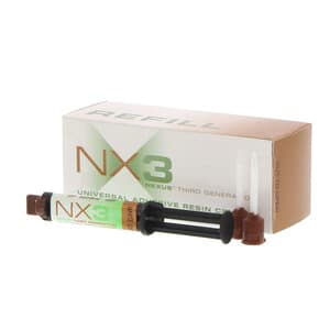 Kerr NX3 Nexus Third Generation Universal Adhesive Resin Cement, Dual-Cure Automix Syringe Refill, White Opaque, 5 g, 33647 thumbnail 14