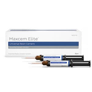 Maxcem Elite Universal Resin Cement, Individual Shade Refill, White Opaque, 5 g Dual Syringes, 2/Pk, 33874 thumbnail 23