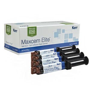 Maxcem Elite Universal Self-Adhesive Resin Cement, Bulk Pack, Clear, 5 g Dual Syringes, 4/Pk, 34418 thumbnail 19
