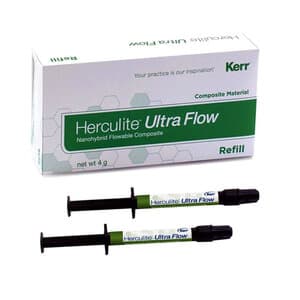 Kerr Herculite Ultra Flow Nanohybrid Flowable Composite, A1, 2 g Syringe Refill Kit, 2/Pk, 35392 thumbnail 9