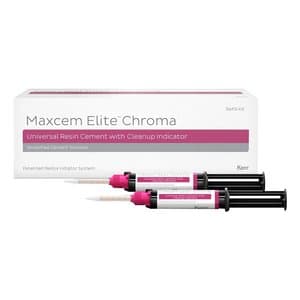 Maxcem Elite Chroma Universal Resin Cement Refill Pack, White, 5g Dual-Barrel Syringes, 2/Pk, 36301 thumbnail 19