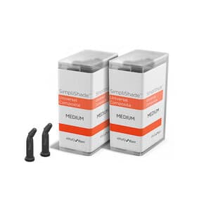 SimpliShade Universal Composite Unidose Refill, Medium Shade, 0.25 g Compules, 20/Pk, 37007 thumbnail 11