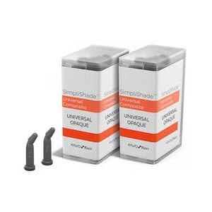 SimpliShade Universal Composite Unidose Refill, Universal Opaque, 0.25 g Compules, 10/Pack, 37010 thumbnail 11