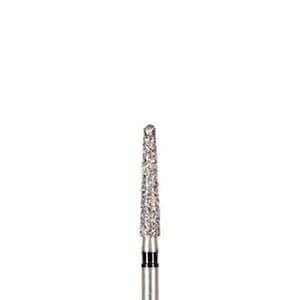 BluWhite Diamond™ Bur FG 765C, Coarse, Green Ring, Cone Taper Round End, 1.8 mm Diameter, 9.8 mm Length, 5/Pkg thumbnail 3