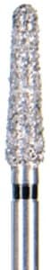 BluWhite Diamond™ Bur, FG, Extra Coarse, Black Ring, Round End Taper, #786XC, 2.1 mm Diameter, 8.8 mm Length, 5/Pkg thumbnail 2