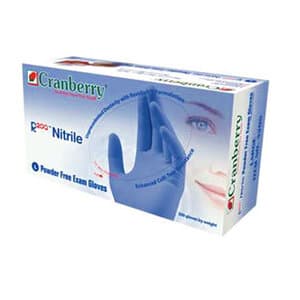 Cranberry Revo200 Nitrile Examination Gloves, Powder-Free, Latex-Free, Small, Dark Blue, 200/Box, CR3206 thumbnail 17