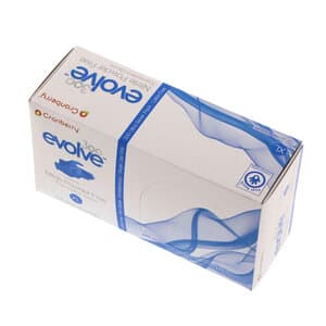 Cranberry Evolve300™ Powder-Free Nitrile Examination Gloves, EvoSoft™, Textured Fingertips, Royal Blue, Extra Large, 250/Box, CR3309 thumbnail 12