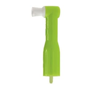 BeeSure Disposable Prophy Angles, 90° Right Angle, Soft Green Cup, Ribbed & Webbed, Latex Free, 100/Box, BE602RA thumbnail 12