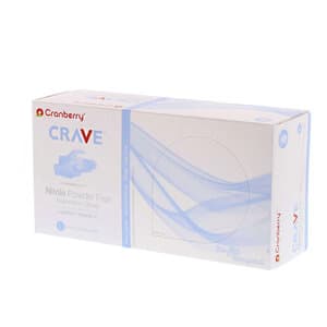 Crave Nitrile Powder-Free Exam Gloves, Large, Ice Blue, 200/Box, CR3558 thumbnail 13