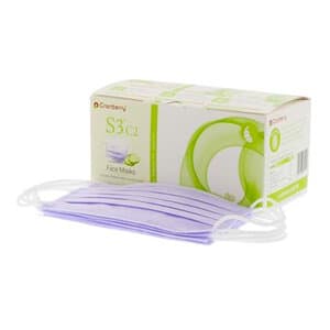 Cranberry S3 C2 Earloop Procedure Face Masks, ASTM Level 3, Lavender, Cucumber Extract, One Size, 50/Box, S3070L thumbnail 8