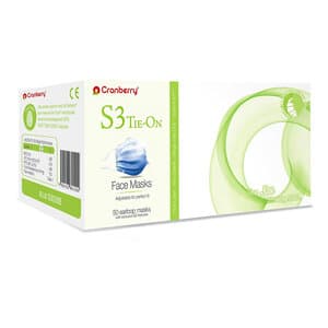Cranberry S3 C2 Earloop Face Masks, ASTM Level 3, Pink, Cucumber Scent, 50/Box, S3070P thumbnail 8