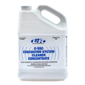 L&R E-VAC Evacuation System Cleaner Concentrate, Mint Scent, 1 Gallon Bottle, 107 thumbnail 9