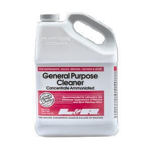 L&R General Purpose Ammoniated Ultrasonic Cleaning Solution, Concentrate, 1 Gallon Bottle, 226 thumbnail 7