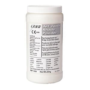 Jet Tooth Shade Temporary C&B Acrylic Resin, Powder, #60/A1, 16 oz (454 g), 1/Pk, 1430-60 thumbnail 5