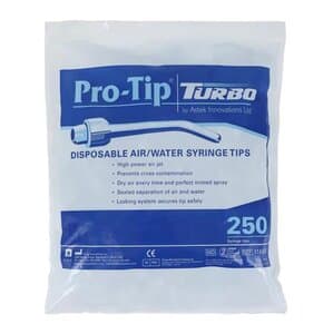 Pro-Tip Turbo Disposable Air/Water Syringe Tips, White, 250/Bag, 116410 thumbnail 5