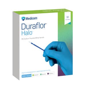 Duraflor Halo 5% Sodium Fluoride White Varnish, Unit Dose, 0.5 ml, Wild Berry, 32/Pk, 1015-WB32 thumbnail 9