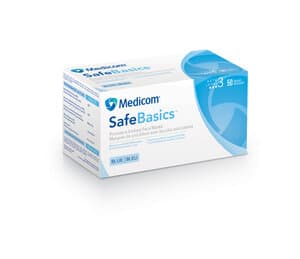 SafeMask® Classics™ Procedure Earloop Face Mask, ASTM Level 3, Blue, 50/Box, 205315 thumbnail 17