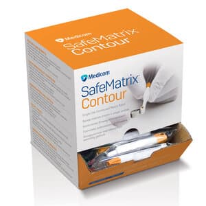 SafeMatrix Contour Single-Use Matrix Bands, Wide 6mm, Orange, 50/Box, 30055 thumbnail 21
