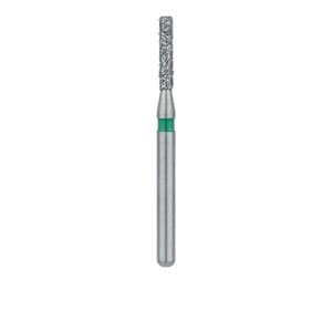 Meisinger Single-Use Sterile Diamond Burs, FG, Cylinder Flat End, #0712.7C, 1.2 mm Diameter, 7.0 mm Length, Coarse, Green, 25/Pk thumbnail 13