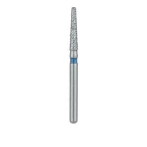Meisinger Singles Disposable Diamond Bur, FG, Round Edge Tapered, Medium Grit, #0816.8M, 1.6mm Diameter, 8.0mm Length, 25/Pack thumbnail 4