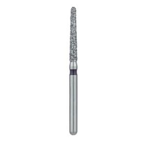 Meisinger Singles Disposable Diamond Bur, Friction Grip, Round End Taper, 1116.10C, 1.6 mm Head, Coarse, Green, 25/Pk thumbnail 13