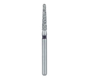 Meisinger Singles Disposable Diamond Bur, Friction Grip, Round End Taper, #1116.8C, 1.6 mm, Coarse, 25/Pk thumbnail 11