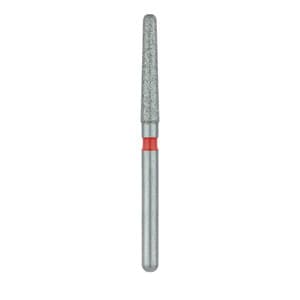 Meisinger Single-Use Sterile Diamond Bur, Friction Grip, Tapered Round End, Fine, Red, 1.8 mm, 25/Pk, 1118.9F thumbnail 13