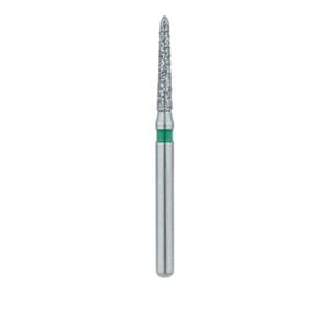Meisinger Singles Disposable Diamond Bur FG, Pointed Taper 1.4mm, Coarse, Green, #1714.8C, 25/Pk thumbnail 4