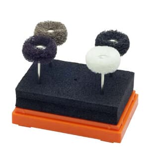 Meisinger Fuzzie Polishing Wheel Assortment Kit, Assorted Acrylic Polisher, #2530 thumbnail 3
