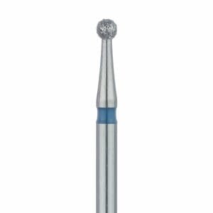 Meisinger Multi-Use Diamond Bur, FG, Round, #801, 1.6 mm, Medium Grit, Blue Ring, 5/Pk, 801-016-FG thumbnail 7