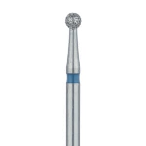 Meisinger Multi-Use Diamond Bur, Friction Grip, Round, 801, 1.8 mm, Medium, Blue, 5/Pk, 801-018-FG thumbnail 7