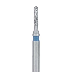 Meisinger 838-010-FG Diamond Bur, Round End Cylinder, Medium Grit, Friction Grip, 1.0 mm Head Diameter, 4.0 mm Working Length, 5/Pk thumbnail 6