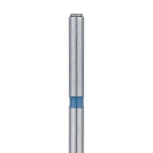 Meisinger Multi-Use Diamond Bur, FG, End Cutting Cylinder, #839, 1.6 mm Head Diameter, 0.2 mm Head Length, Medium (Blue), 5/Pk, 839-016-FG thumbnail 7