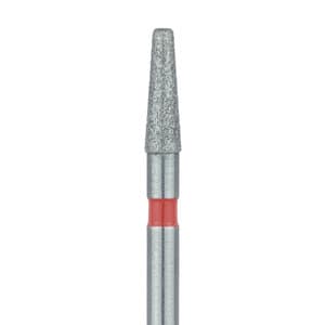 Meisinger 846RF-018-FG Fine Diamond Bur, Round Edge Tapered, Friction Grip, 1.8 mm Head Diameter, 6 mm Working Length, 5/Pack thumbnail 6