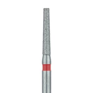 Meisinger 847F-014-FG Fine Diamond Bur, Flat End Taper, 1.4 mm, Friction Grip, 5/Pk thumbnail 6