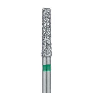 Meisinger Multi-Use Diamond Bur, Friction Grip, Tapered Flat End, 847G, 1.8 mm, Coarse, Green, 5/Pk, 847G-018-FG thumbnail 7