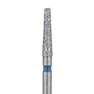 Meisinger Multi-Use Diamond Bur, FG, Long Tapered Round Edge, #847R, 1.8 mm, Medium Grit, Blue Ring, 5/Pk, 847R-018-FG thumbnail 7