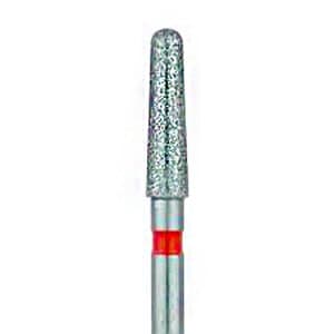 Meisinger Multi-Use Diamond Bur, FG, Round End Taper Chamfer, #856F, 2.1 mm, Fine, Red, 5/Pk, 856F-021-FG thumbnail 8