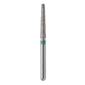 Meisinger Multi-Use Diamond Bur, FG, Round End Taper Chamfer, #856G, 1.8 mm, Coarse, Green, 5/Pk, 856G-018-FG thumbnail 7