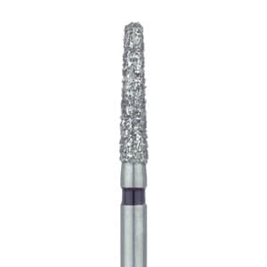 Meisinger 856H-018-FG Super Coarse Diamond Bur, Round End Taper (Chamfer), Friction Grip, 1.8 mm Head Diameter, 8.0 mm Head Length, Black Ring, 5/Pkg thumbnail 5