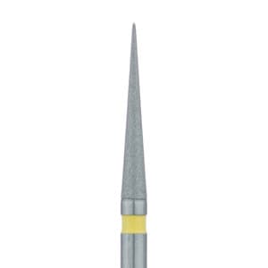 Meisinger Multi-Use Diamond Bur, FG, Long Needle, #859C, 1.4 mm, Extra Fine, Yellow, 5/Pk, 859C-014-FG thumbnail 7