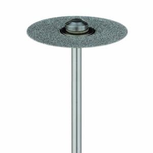 Meisinger 930D-220-HP Multi-Use Diamond Disc, Double Sided, Flexible, Medium Grit, Blue, 22 mm, 0.3 mm Thick, HP Shank, 1/Pk thumbnail 5