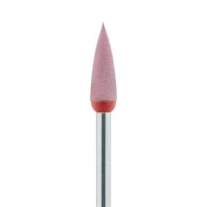 Meisinger Diamond Polisher, Flame/Point, Fine, Red/Orange, HP Shank, 4.0mm, 2/Pk, 9742F-040-HP-R/O thumbnail 7