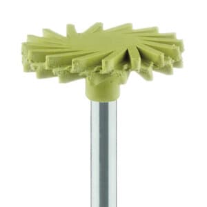 Meisinger LUSTER Twist Polisher for Ceramic, Extra-Fine, Yellow, 14mm, RA Shank, 2/Pkg, 9771C-140-RA thumbnail 10