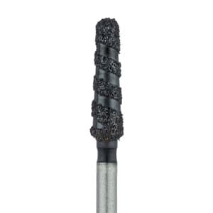 Meisinger Black Cobra Diamond Bur, FG, #B850-021, Round End Taper, Super Coarse, 2.1 mm, 5/Pk, B850-021-FG thumbnail 7