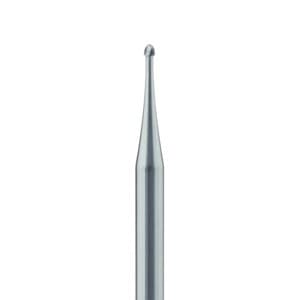 Meisinger Tungsten Carbide Bur HM1-010-HP, Round #2, 1.0 mm Head, Handpiece, 5/Pkg thumbnail 5