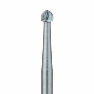 Meisinger Tungsten Carbide Bur HM1 Round FG XL, Bur #6, 1.8 mm Diameter, Surgical Length, 5/Pkg, HM1-018-SU thumbnail 3